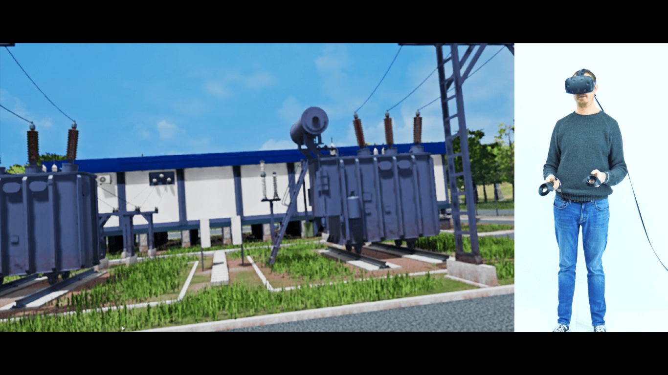 Electrical Substation Training Platform for Engineers
